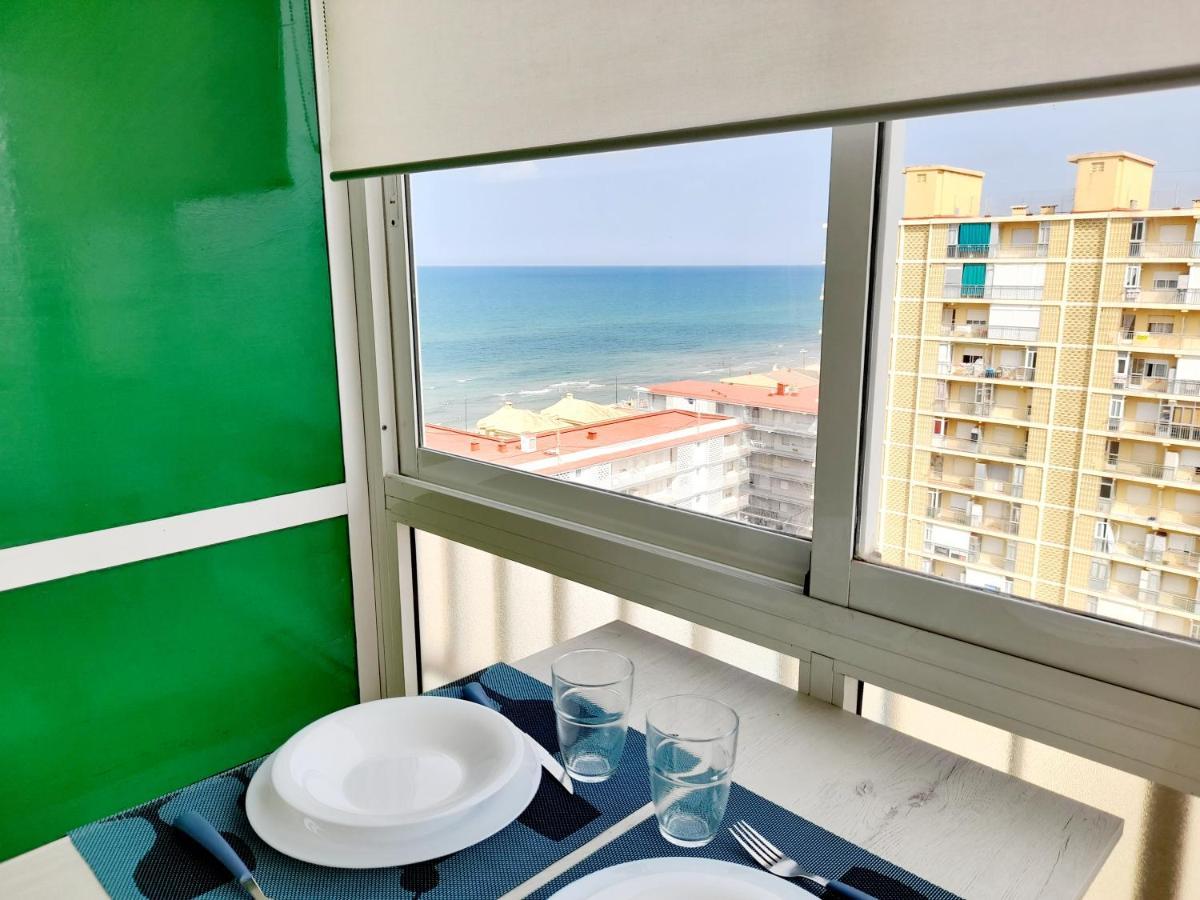 Apartamento Vistas Al Mar, 11 Planta, 50M Playa!! Мірамар Екстер'єр фото
