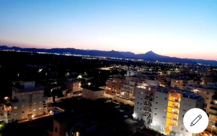 Apartamento Vistas Al Mar, 11 Planta, 50M Playa!! Мірамар Екстер'єр фото